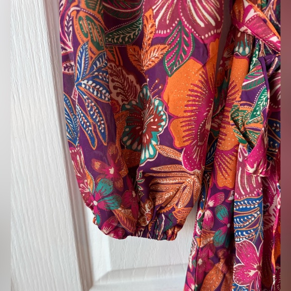 NWT BALTIC BORN Purple Floral “Newark” Mini Dress - Picture 6 of 14